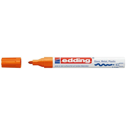 edding 750 Glanzlackmarker, 2-4mm, orange
