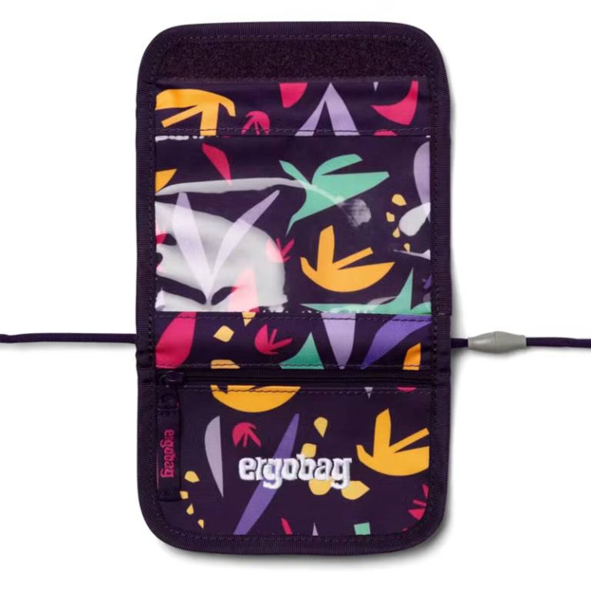 ergobag Brustbeutel AmBärzonas Rosa Lila Gelb 0,3 x 1 x 10 cm