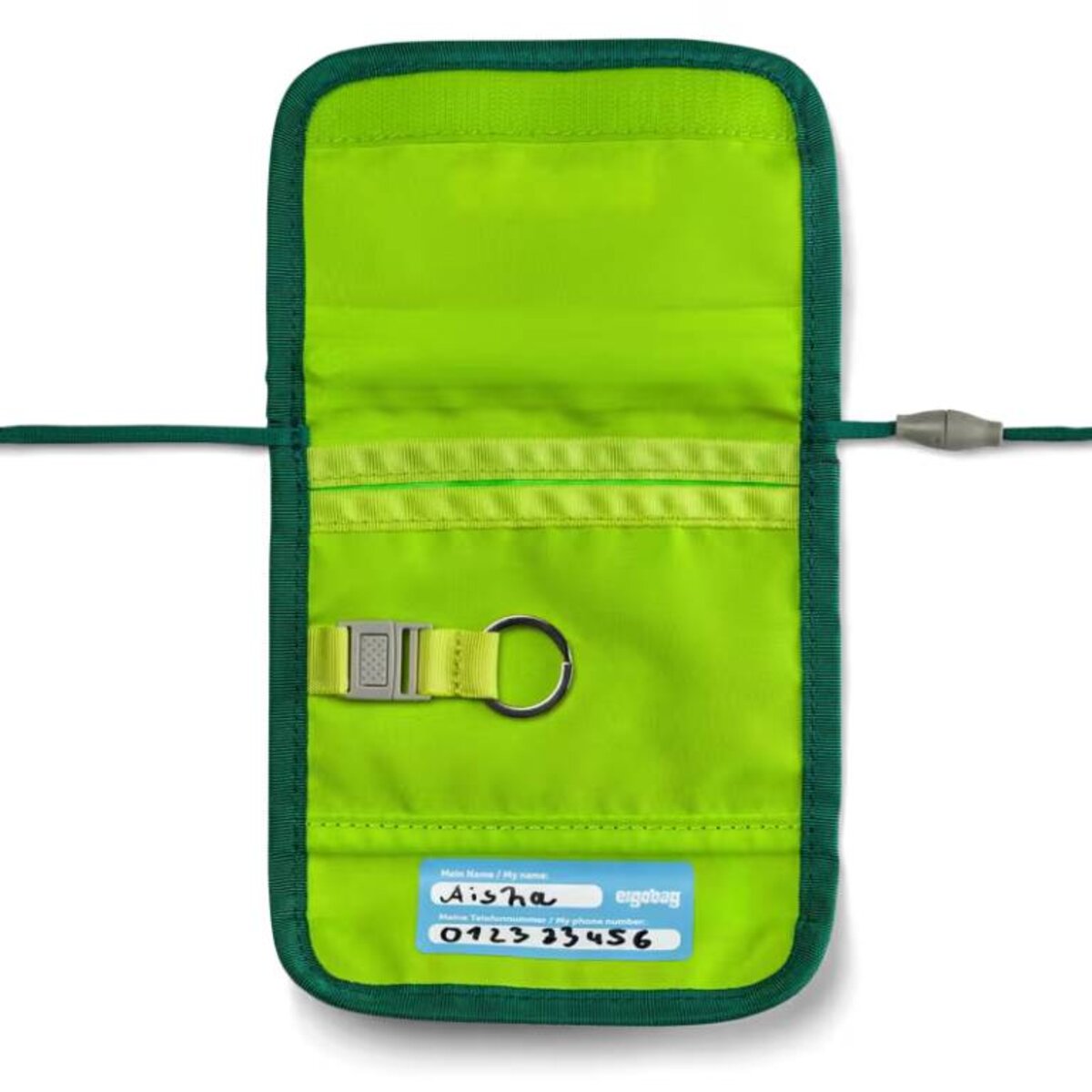 ergobag Brustbeutel Bärtastisch Grün 0,3 x 1 x 10 cm 2025