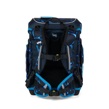 ergobag cubo light Schulranzen-Set Bärassic Garden Blau 5-teilig 19 Liter