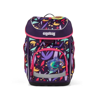 ergobag cubo Set Schulranzen-Set AmBärzonas Rosa Lila Gelb 5-teilig 19 Liter