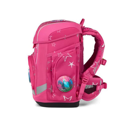 ergobag cubo light Schulranzen-Set SternzauBär Rosa 5-teilig 19 Liter