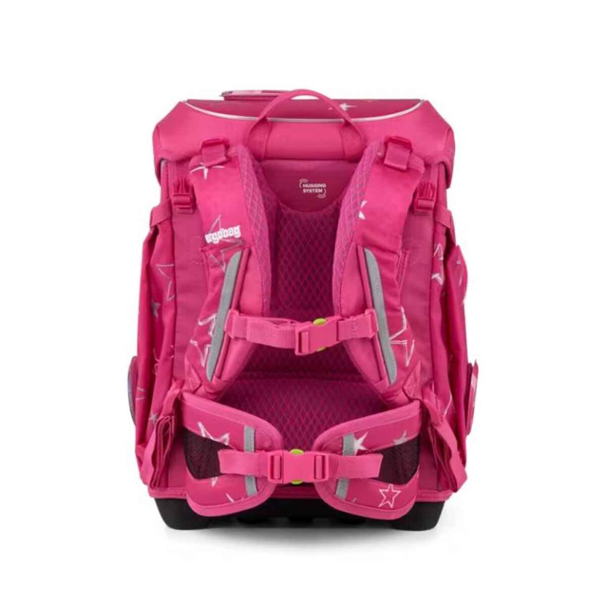 ergobag cubo light Schulranzen-Set SternzauBär Rosa 5-teilig 19 Liter