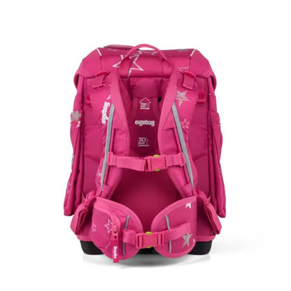 ergobag cubo Set Schulranzen-Set SternzauBär Rosa 5-teilig 19 Liter