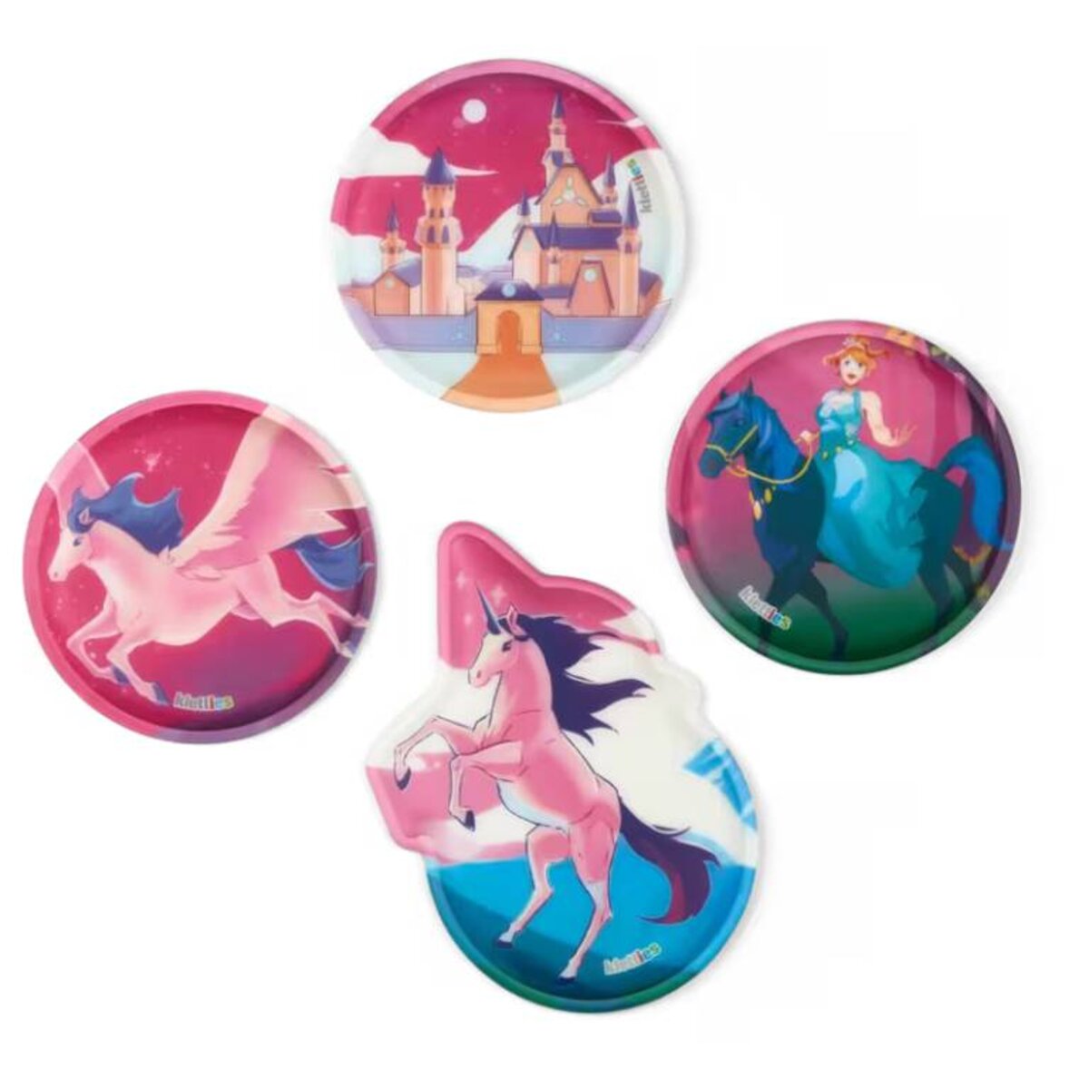 ergobag cubo Set Schulranzen-Set SternzauBär Rosa 5-teilig 19 Liter