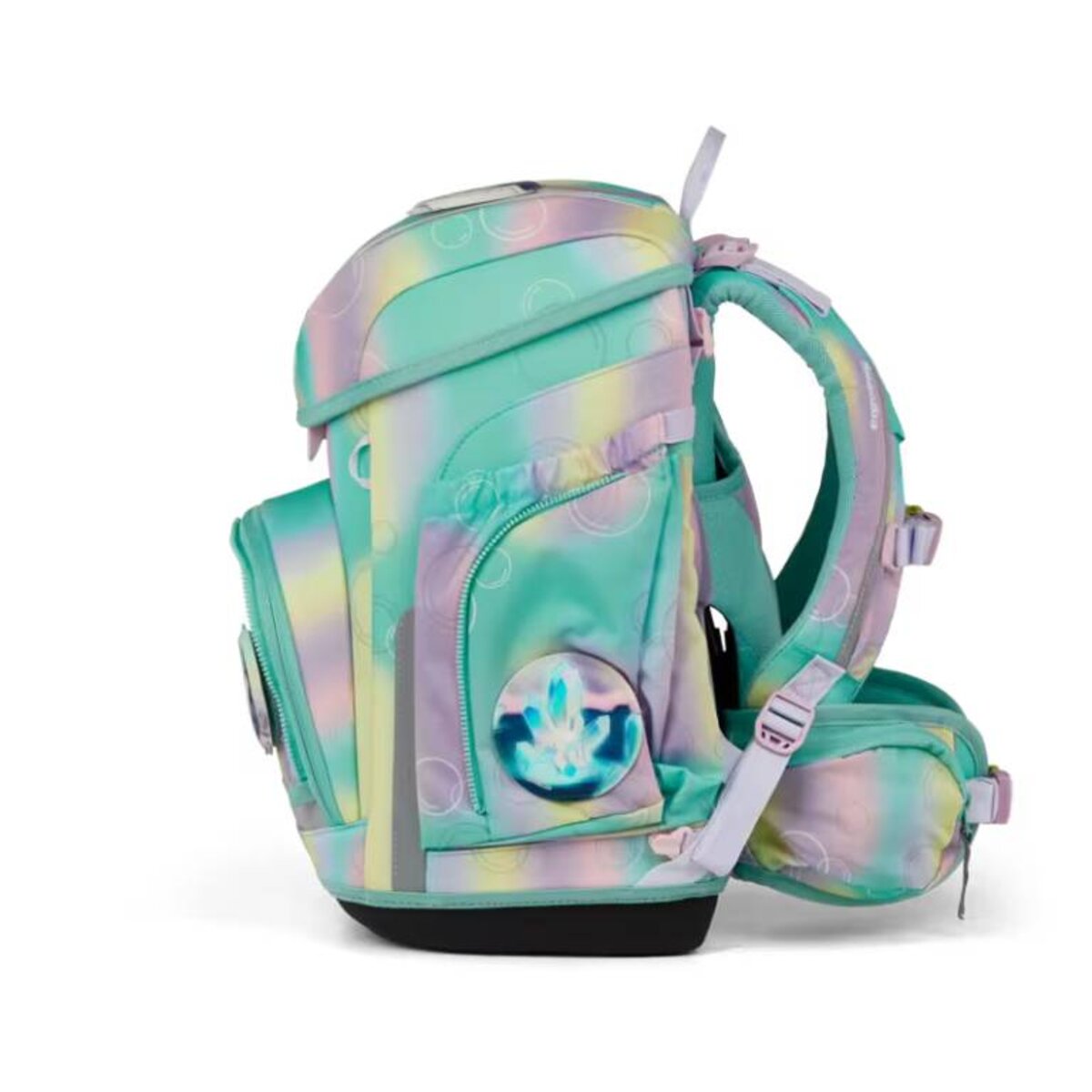 ergobag cubo Set Schulranzen-Set ZauBärwelt Rosa Türkis 5-teilig 19 Liter