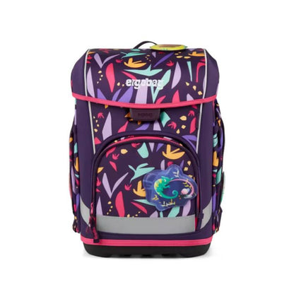 ergobag cubo light Schulranzen-Set AmBärzonas Rosa Lila Gelb 5-teilig 19 Liter