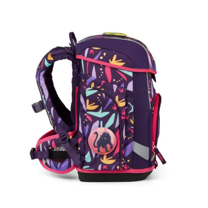 ergobag cubo light Schulranzen-Set AmBärzonas Rosa Lila Gelb 5-teilig 19 Liter