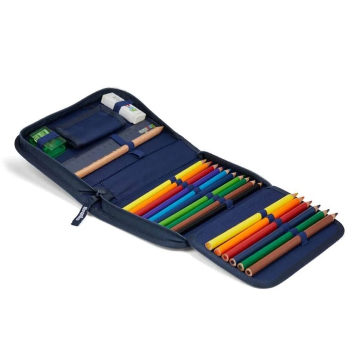 ergobag cubo light Schulranzen-Set KoBärnikus, 5-teilig blau 19 Liter