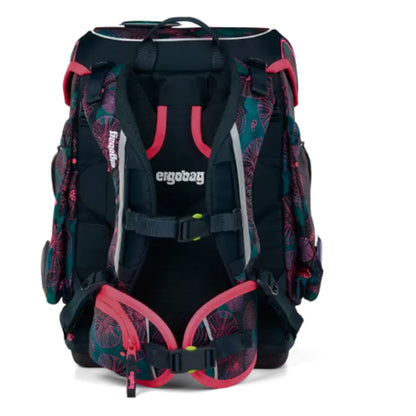 ergobag CUBO Schulrucksack-Set KorallBär, 5-teilig