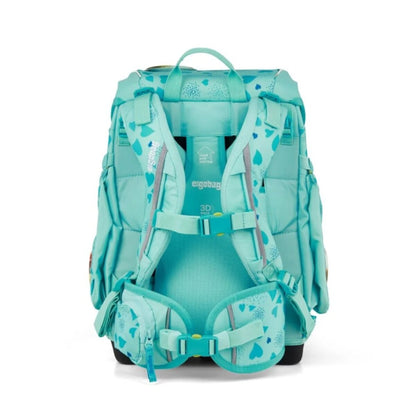 ergobag Cubo Set Schulranzen-Set ReitBärtraum, 5-teilig Blau Türkis 19 Liter