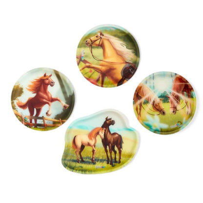 ergobag Cubo Set Schulranzen-Set ReitBärtraum, 5-teilig Blau Türkis 19 Liter