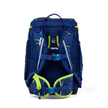 ergobag Cubo Set Schulranzen-Set SpitzenreitBär 5-teilig Blau 19 Liter