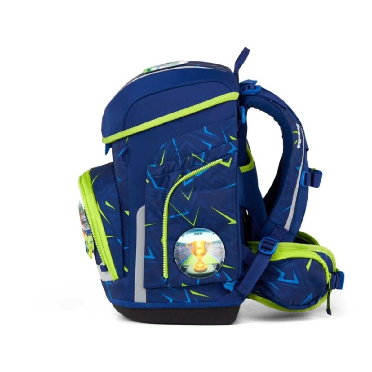 ergobag Cubo Set Schulranzen-Set SpitzenreitBär 5-teilig Blau 19 Liter