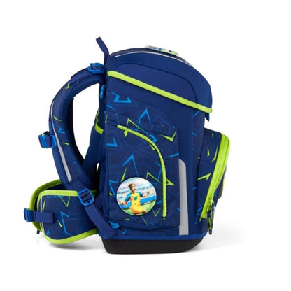 ergobag Cubo Set Schulranzen-Set SpitzenreitBär 5-teilig Blau 19 Liter