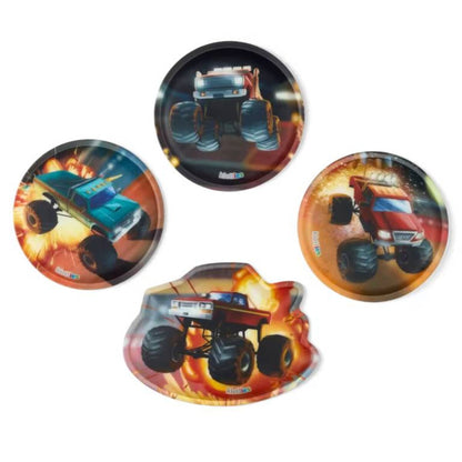 ergobag cubo Set Schulranzen-Set UnaufhaltBär Schwarz Rot 5-teilig 19 Liter