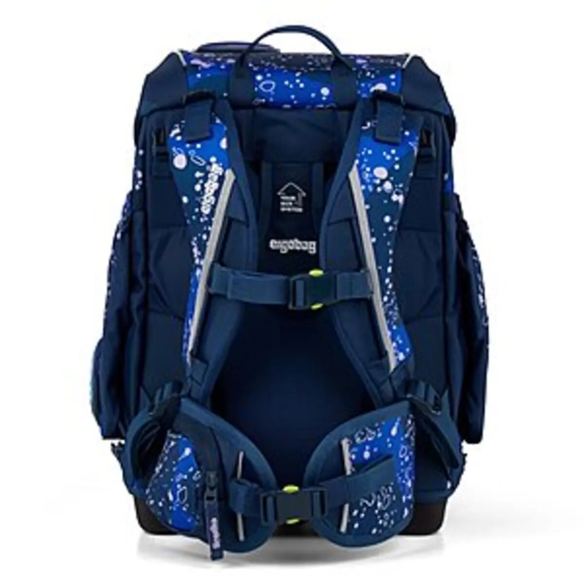 ergobag cubo set Schulranzen-Set OzeanBärwohner, 5-teilig Blau 19 Liter