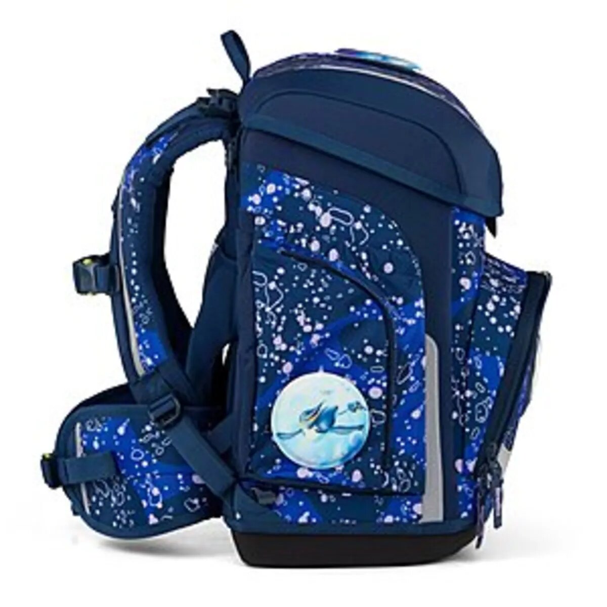 ergobag cubo set Schulranzen-Set OzeanBärwohner, 5-teilig Blau 19 Liter