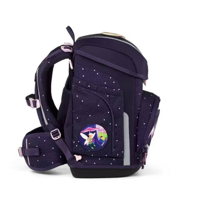 ergobag cubo Set Schulranzen-Set SternguckBär Rosa Lila 5-teilig 19 Liter