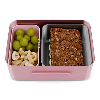 ergobag Edelstahl Brotdose Einhorn rosa 17 x 7 x 14 cm