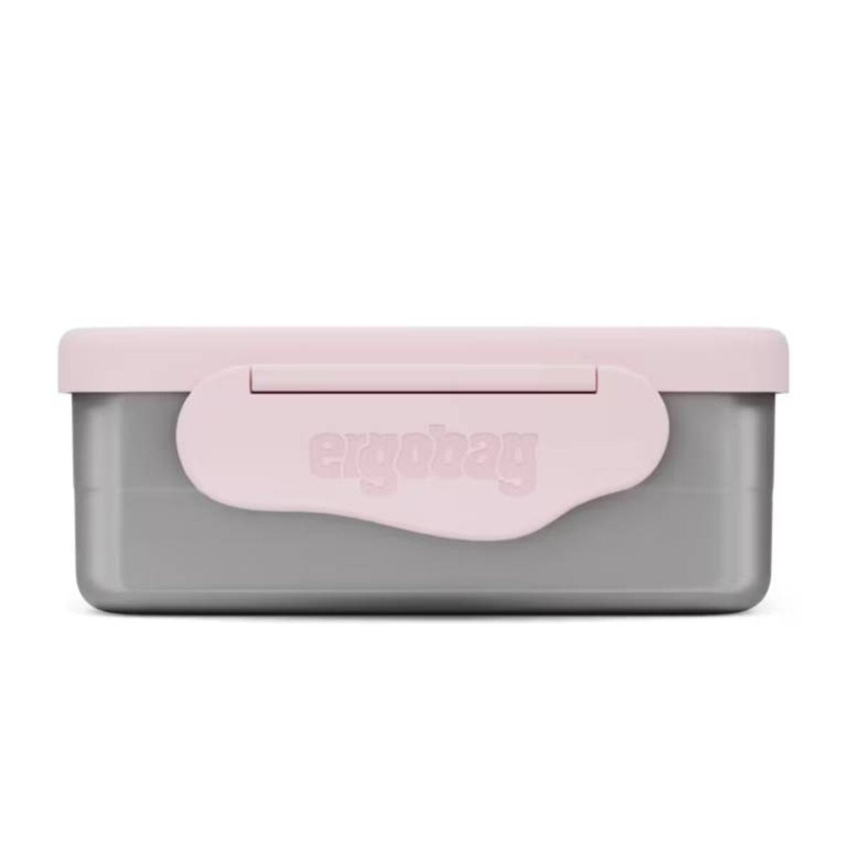 ergobag Edelstahl Brotdose Glitzer rosa 17 x 7 x 14 cm