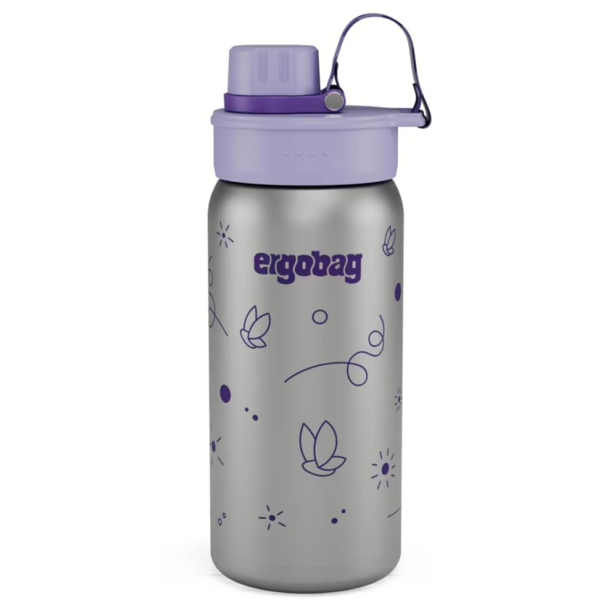 ergobag Edelstahl-Trinkflasche Schmetterling