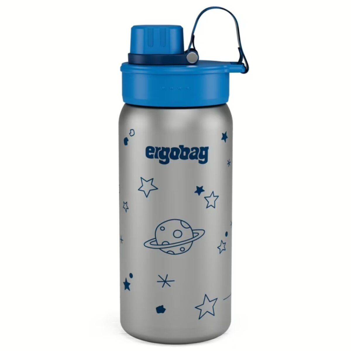 ergobag Edelstahl-Trinkflasche Sterne