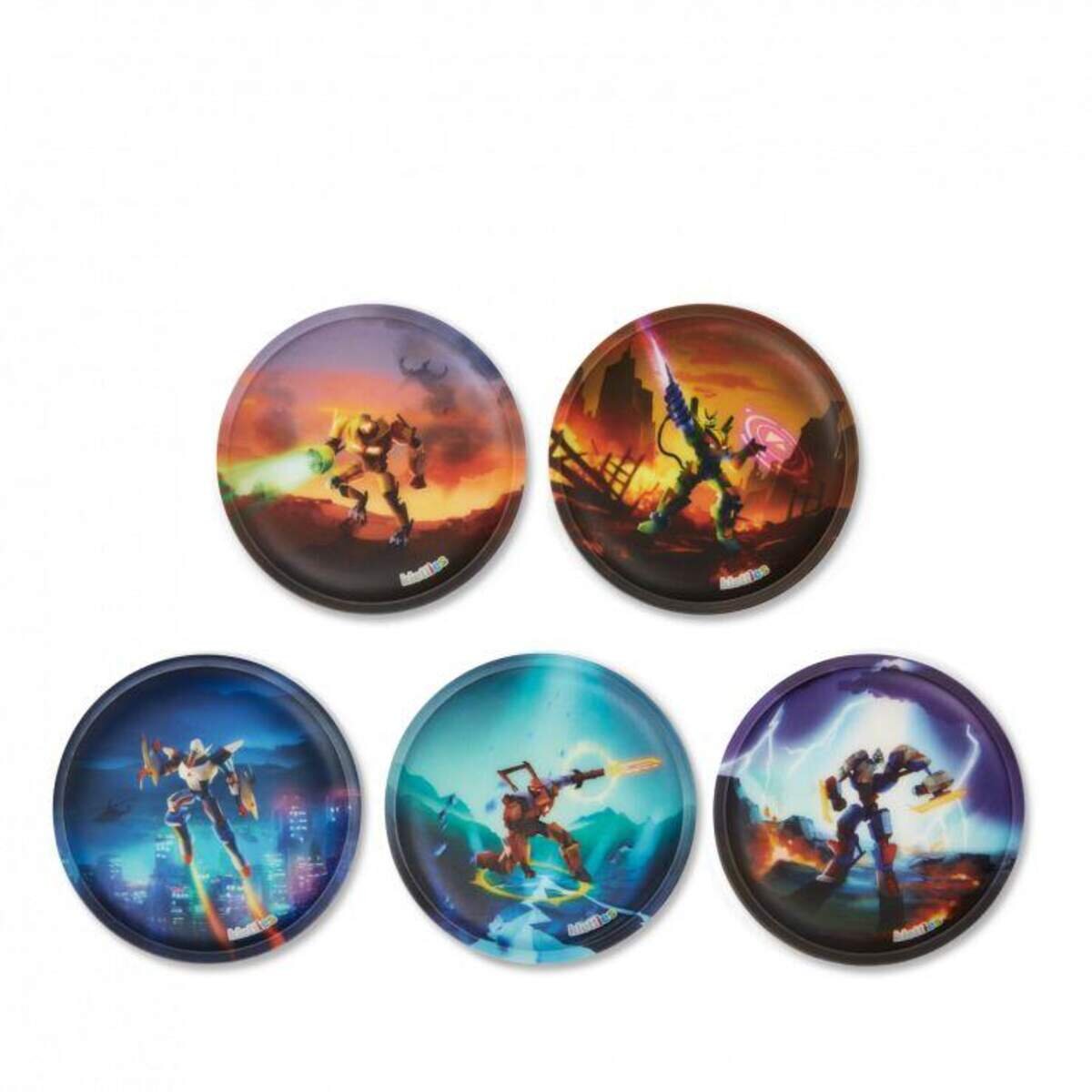 ergobag Klettie Set Superkräfte, 5-teilig