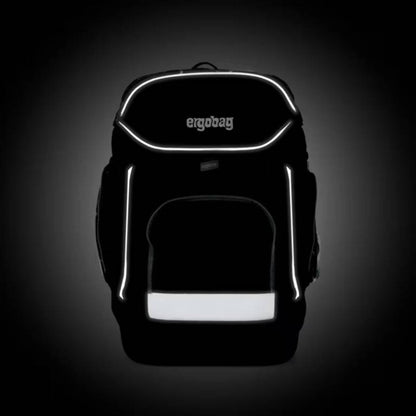 ergobag Maxi Schulranzen-Set PerlentauchBär, 6-teilig Rosa, Lila 24 Liter