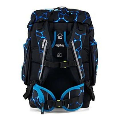 ergobag Maxi Set Schulranzen-Set 6-teilig Bärassic Garden Blau 24 Liter