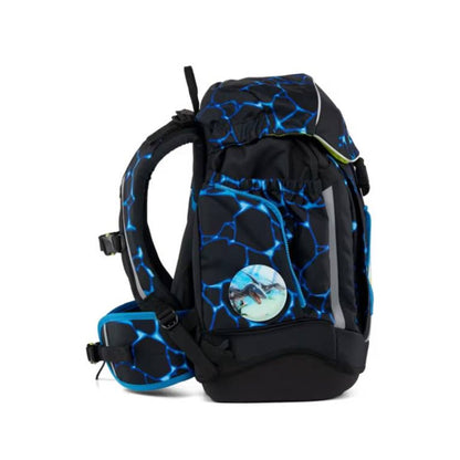 ergobag Maxi Set Schulranzen-Set 6-teilig Bärassic Garden Blau 24 Liter