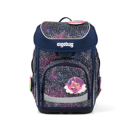 ergobag Cubo Set Schulranzen-Set Bärlaxy 5-teilig Blau Lila 19 Liter