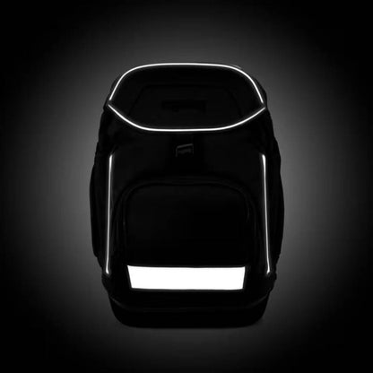 ergobag PACK Schulranzen-Set CyBär Race, 6-teilig schwarz grün 20 Liter