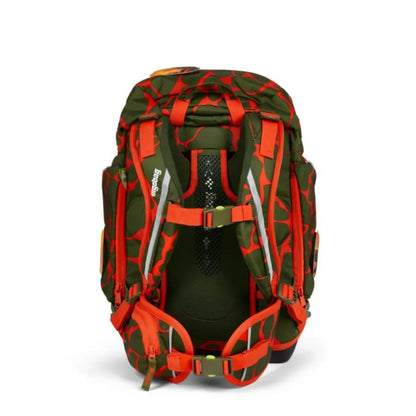 ergobag Pack Set Schulranzen-Set FeuerspeiBär LUMI Edition, 6-teilig 20 Liter