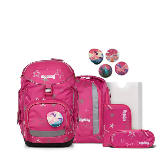 ergobag Pack Schulrucksack-Set SternzauBär, 6-teilig