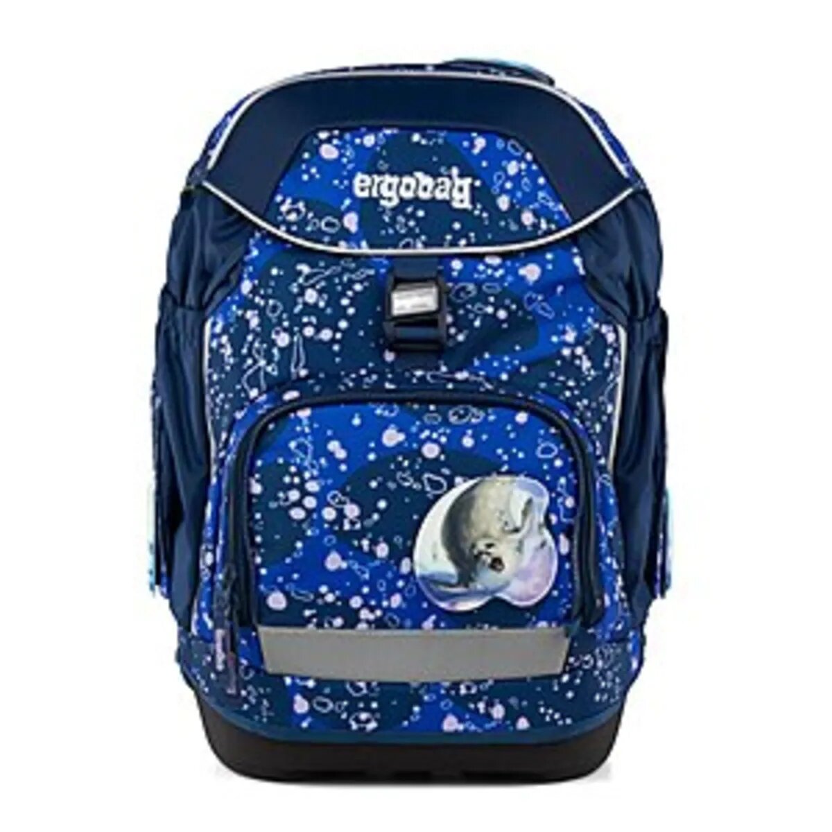 ergobag Pack Set Schulranzen-Set OzeanBärwohner, 6-teilig Blau 20 Liter