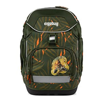 ergobag Pack Set Schulranzen-Set ExBärdition, 6-teilig Grün Orange 20 Liter