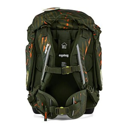 ergobag Pack Set Schulranzen-Set ExBärdition, 6-teilig Grün Orange 20 Liter