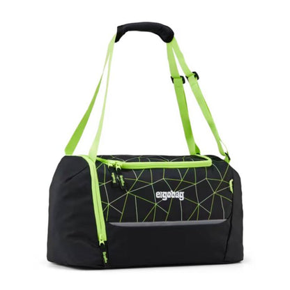 ergobag Sporttasche CyBär Race schwarz grün 26,5 Liter 21 x 21 x 42 cm