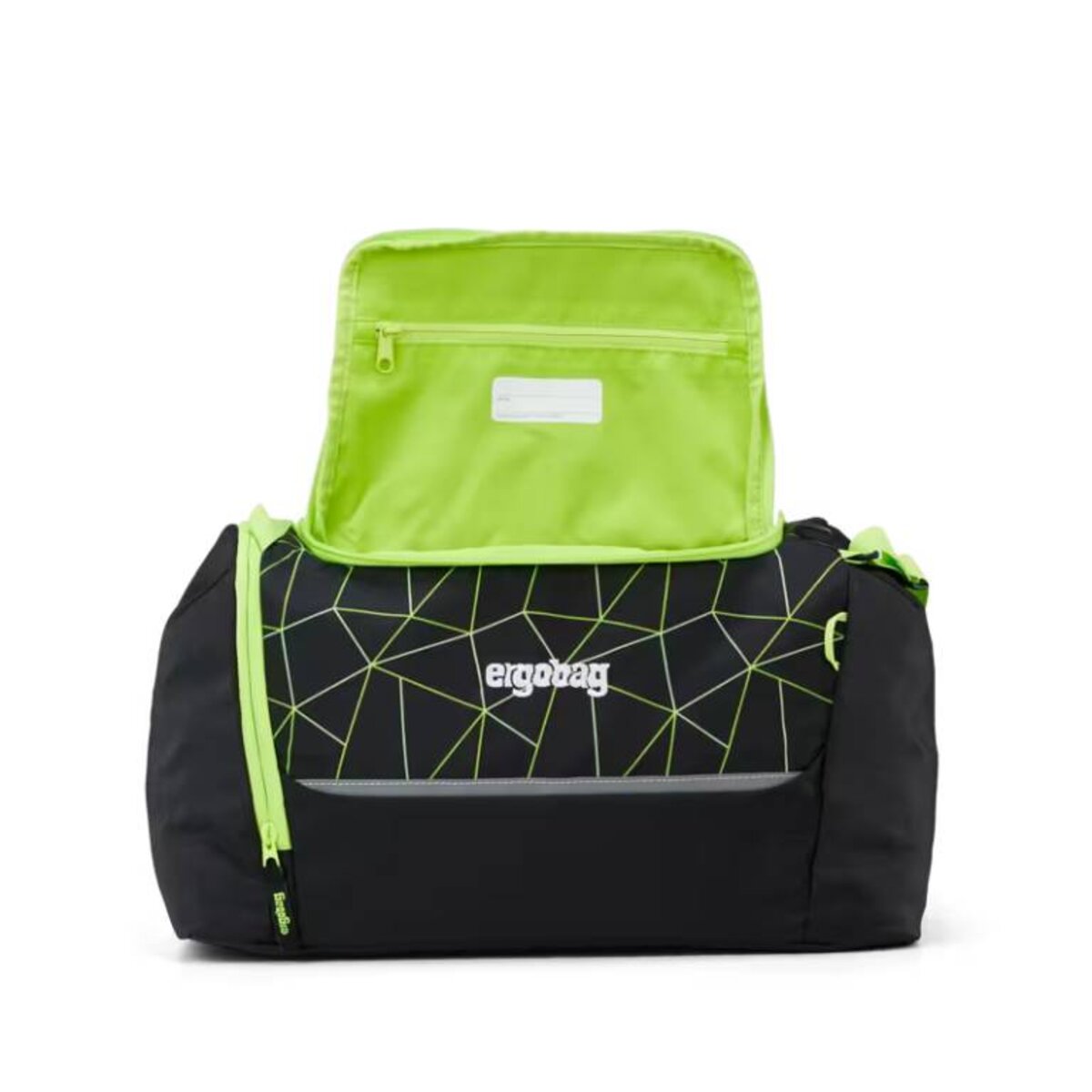 ergobag Sporttasche CyBär Race schwarz grün 26,5 Liter 21 x 21 x 42 cm