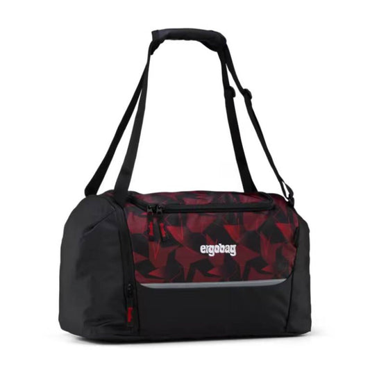 ergobag Sporttasche ReitBärtraum Schwarz Rot 26,5 Liter 21 x 21 x 42 cm