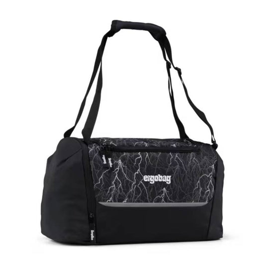 ergobag Sporttasche Super ReflektBär schwarz weiß 26,5 Liter 21 x 21 x 42 cm