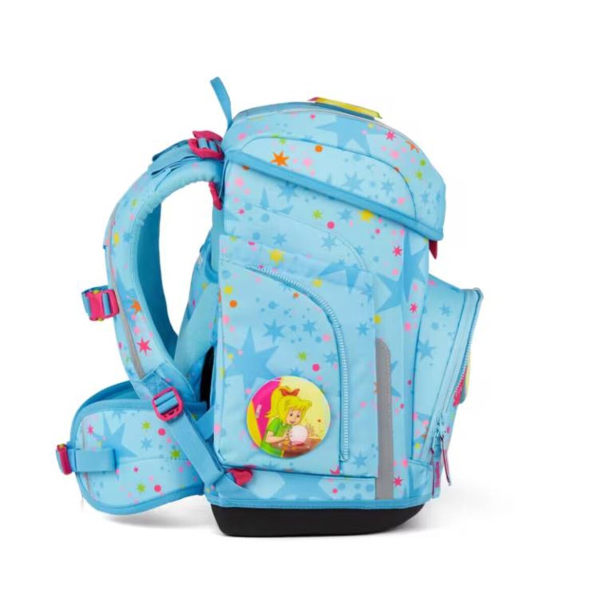 ergobag Cubo Set Schulranzen-Set Bärhext special edition 5-teilig Blau 19 Liter