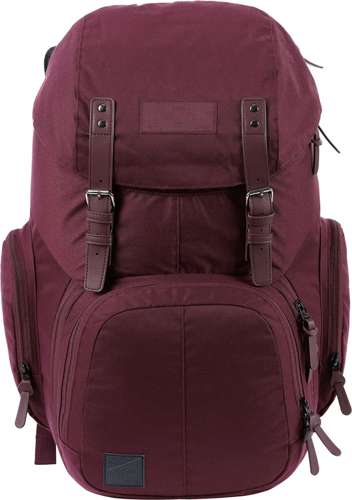 NITRO Freizeitrucksack mit Laptopfach Urban Collection Weekender weinrot