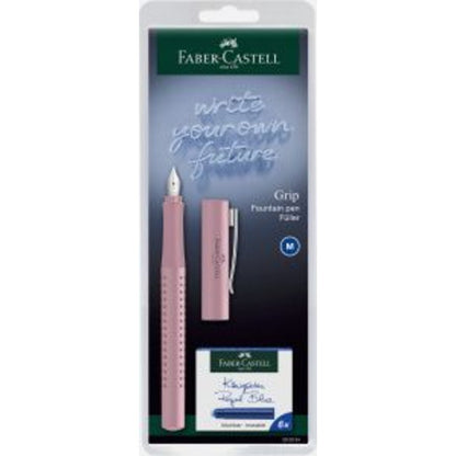 Faber-Castell Füller Grip 2010 M New Harmony BK, 1 Stück, 4-fach sortiert