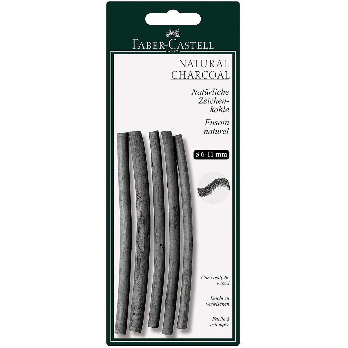 Faber-Castell Natürliche Zeichenkohle PITT®, 6-11mm