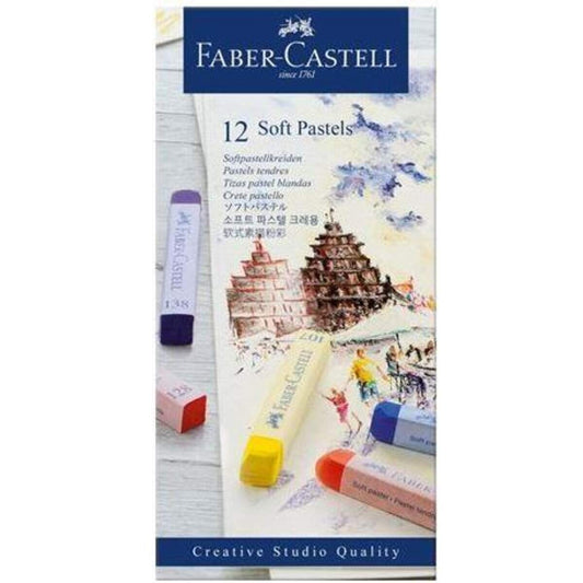 Faber-Castell Softpastellkreiden, 12er Etui