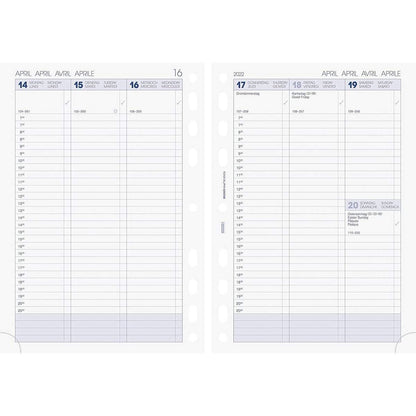 Glocken Dreimonatskalender 29 x 52 cm, 2022
