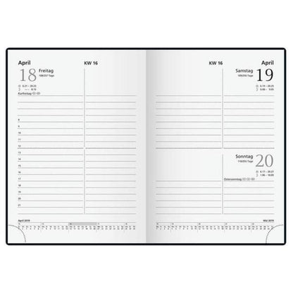 Glocken Kalender Taschenkalender 1S=1T 336 Seiten, 2019 sortiert