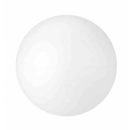 Glorex 1 Styroporkugel 25 cm teilbar weiß